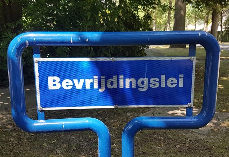 Naambord Bevrijdingslei