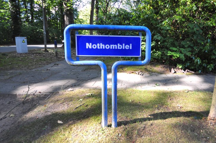 Straatnaambord: Nothomblei