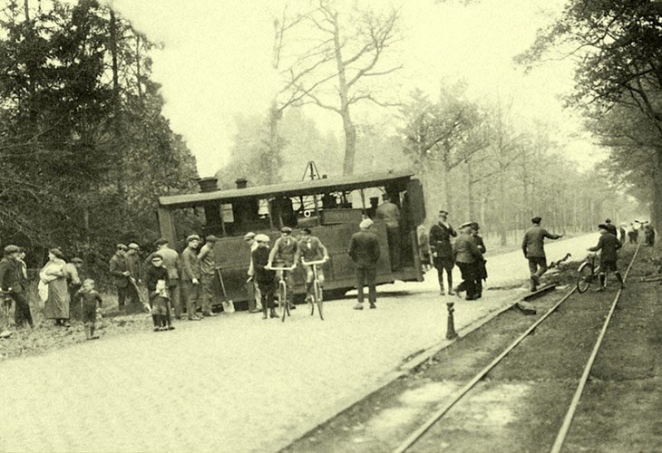 Ontsporing stoomtram (1921)