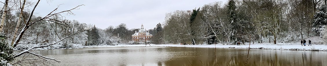 Parkvijver De Mik (sneeuw 2021)