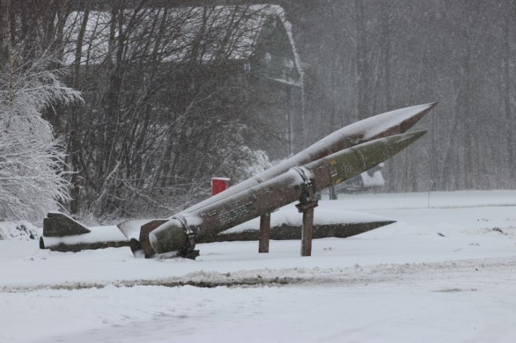 Sneeuw in Maria-ter-Heide (Site Gunfiremuseum).