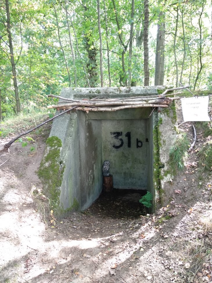 Licht vliegwezen - bloten voeten bunker