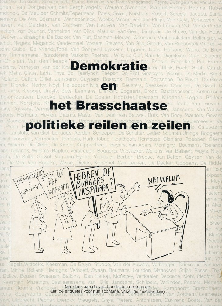 Demokratie en het Brasschaatse politieke reilen en zeilen.